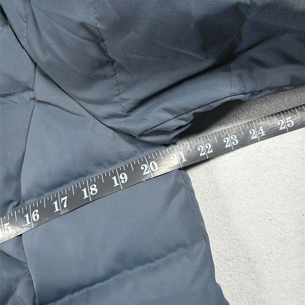 Orolay Down Puffer Coat Women Medium Long Hooded Quilted Gray Winter Parka - Picture 9 of 13